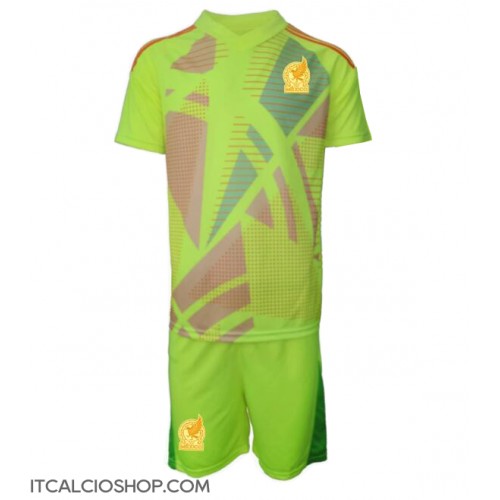 Messico Portiere Seconda Maglia Bambino Copa America 2024 Manica Corta (+ Pantaloni corti)